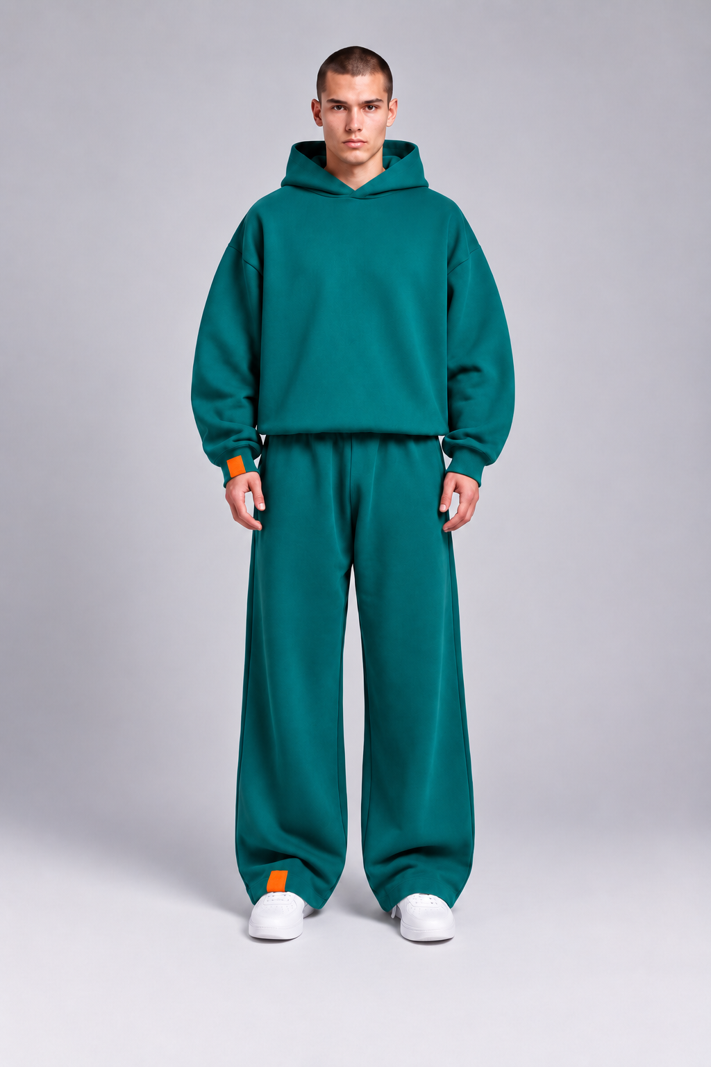 The Hoodie - Moss Green