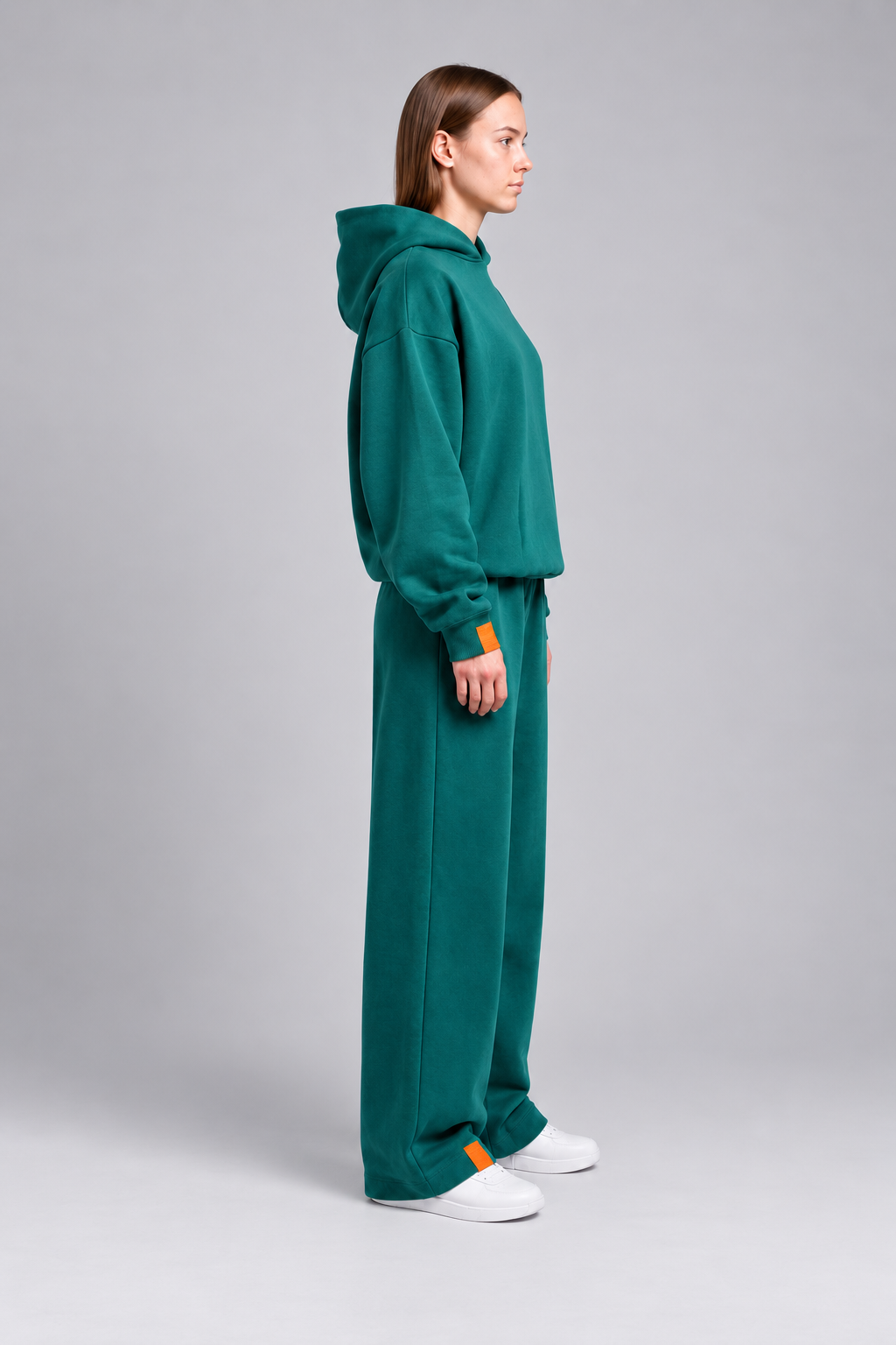 The Hoodie - Moss Green