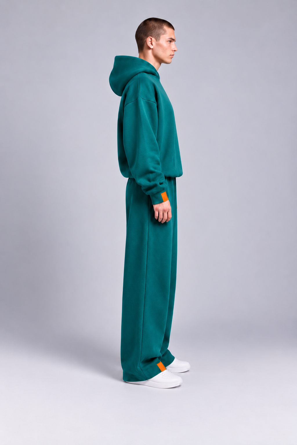 The Hoodie - Moss Green